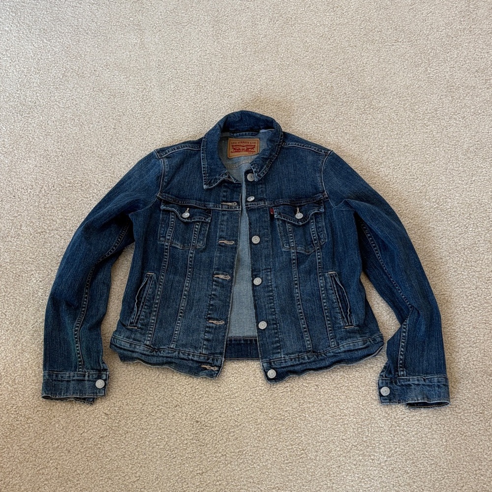 Levi's Dark Blue Denim Jacket